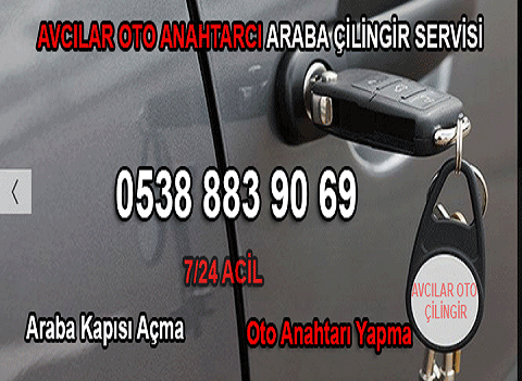 avcılar oto çilingir servisi